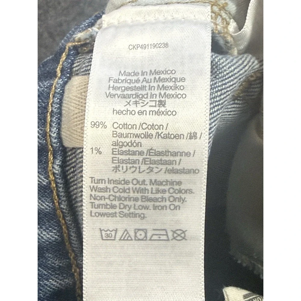 Madewell '90s Straight Crop‎ Jeans Size 24